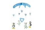 Penguin and Polar Bear Mobile by Orange Tree Toys