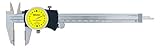 Mitutoyo 505-734 D15TXW Dial Caliper, OD Carbide, 2 mm/Rev, 0 mm-150 mm, 0.02 mm [並行輸入品]