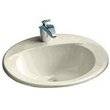 Toto LT511G#03 Supreme Self-Rimming Lavatory Sink, Bone by Toto