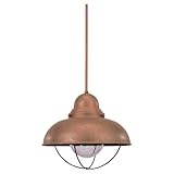 Sea Gull SebringアウトドアHanging Light – 15h in。風化銅 16.75" 6658-44 1