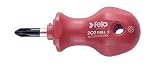 Felo 0715713037 5.5m-Meter x 1 x 1-Inch Slotted Stubby Screwdriver, 202 Series [並行輸入品]