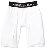 (Large & White) - Easton Youth Extra Protective Sliding Short