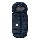 7 A.M. Enfant Blanket 212 Evolution Extendable Baby Bunting Bag Adaptable for Strollers, Metallic Pr