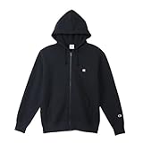 [チャンピオン] パーカー 長袖 裏毛 COTTON USA ワンポイントロゴ刺繍 ジップフーデッドスウェットシャツ C3-W104/C3-W104L/C3-W104Z/C3-Y137/C3-Y137L メンズ ネイビー