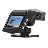 フロントリアダッシュカム、10MP HDナイトビジョンデュアルダッシュボードカメラサポートループレコーディング、センターコンソール香水ダッシュカム、駐車用カメラレコーダービデオカメラ