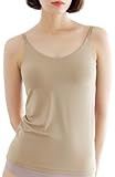 [バンビウォーター] ブラトップ カップ付き キャミソール 【特許取得】 レディース インナー ブラキャミ 補正下着 盛れる (S,ニュートラルベージュ)