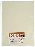 長門屋商店 ケント紙 クリーム色 B5 20枚パックナ-B401