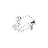 モレックス(molex) リセプタクルハウジング 1545R1 (10個入/袋)