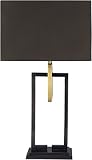 Suryaブライスポータブルテーブルランプ 15.75"L x 15.75"W x 29"H ブラック BLY-003
