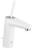 グローエ(GROHE) EURODISC JOY ユーロディスク ジョイ シングルレバー洗面混合栓(引棒付) ムーンホワイト Mサイズ 23427LSJ + 水栓クロス(グローエジャパン公式・ 日本規