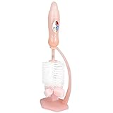 セサミストリート 哺乳瓶 哺乳瓶用乳首 グラスブラシ 【91166】 (ピンク)