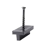 NewTechWood PCHFS50 50-Square Feet Composite Decking Hidden Fastener, Black [並行輸入品]
