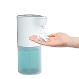 ソープディスペンサー 自動泡ハンドサニタイザーディスペンサー USB充電式 洗剤自動