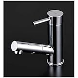 TOTO 洗面蛇口 TLC32EZ コンテンポラリシリーズ 台付き(1穴) シングルレバー混合栓 エコシングル ホース360mm スパウト127mm 寒冷地