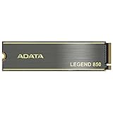ADATA Legend 850 1TB PCIe Gen4 x4 NVMe 1.4 M.2 内蔵ゲーミングSSD 最大5,000MB/秒 (ALEG-850-1TCS)