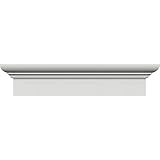 Ekena Millwork CRH06X36ST-1 6 1/4" H x 1 3/4" P Standard Crosshead, Factory Primed, 36" Bottom Width