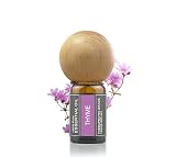 Cywinfow タイム精油 アロマオイル 100％天然植物由来 タイムエッセンシャルオイル 10ml (ディフューザーセット)