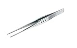 ホーザン(HOZAN) ピンセット(強力型) ツイーザー ヤスリ目付 全長150mm 先端幅0.5mm 板厚2.5mm P-895