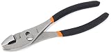 Tactix 700133T Slip Joint Plier, 200mm, Black/Orange [並行輸入品]