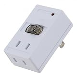2個口　雷ガード　LED節電スイッチ付き　（強化モデル）