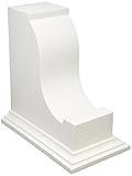 Ekena Millwork BKT12X12X06LE 6 7/8-Inch W x 12-Inch D x 12-Inch H Legacy Bracket [並行輸入品]