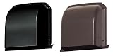 パナソニック ベンテック VB-DG100AA3-T/グレイッシュブラウン塗装 アルミ製 深形パイプフード(防火ダンパー・着脱ガラリ付)