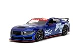 Jada Toys ビッグタイム マッスル 1:24 2024 フォード マスタング GT ダークホース ダイキャストカー 子供と大人のおもちゃ