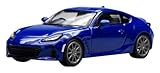 POP RACE 1/64 スバル BRZ サファイアブルー 完成品