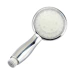 シャワーヘッド 節水 塩素除去 高水圧 LEDライト式 水圧発電 活性炭入り 節水 浄水塩素除去 取り替え簡単 節水 増圧 消臭 浄水機能付 温度により色が変わる 虹色の水流が楽しめる (1 Pc,カ