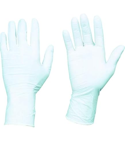 Amazon.co.jp: アンセル ニトリルゴム使い捨て手袋 タッチエヌタフ 粉
