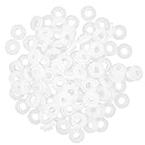 B Baosity シールリング　Oリング　ガスケット　シリコンワッシャー　1/2インチ　約100個入り