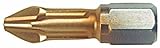 Wiha 71121 No.1 by 25mm Phillips Tin Insert Bit [並行輸入品]