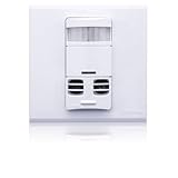 Leviton OSSMD-MFW Neutral, 3 by 3, Title 24 Compliant, Ambient Light Override, Self Adjusting, Dual 