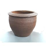 【8個入】タイ製陶器鉢(植木鉢/プランター) φ14cm 穴有り 耐寒仕様 51240Ｆ GF 〔ガーデニング用品/園芸〕