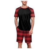 [vigerkar] 父の日ギフト 誕生日 パジャマ 上下 セット 半袖 柔らかな肌触り メンズ レディース パジャマ メンズ 夏 大きいサ