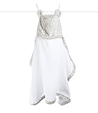 Little Giraffe - Luxe Snow Leopard Baby Towel - Silver by Little Giraffe [並行輸入品]