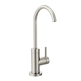 Moen S5530SRS Sip Modern One-Handle High Arc Beverage Faucet, Spot Resist Stainless by Moen