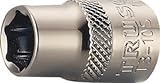 TRUSCO(トラスコ) ソケット 6角タイプ 差込角9.5 対辺22mm T3-22S