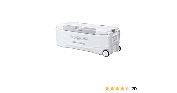 Amazon シマノ Shimano 釣り用クーラーボックス スペーザ ホエール Ns 265t アイスホワイト 65l シマノ Shimano スポーツ アウトドア