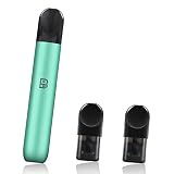 ECOCCO 電子タバコ VAPE Relx 対応 バッテリー 本体 べイプ リレックス互換 スターターキット 大容量バッテリー 爆煙 450mAh Type-C充電USBケーブル付き POD加熱式タバコ (緑)