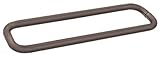 CRL 18 " Oil Rubブロンズ( BMシリーズ)バックツーバックTubularハンドルwithoutメタル座金