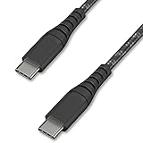 アイリスオーヤマ USB type C ケーブル ブラック 高耐久タイプ type C/type C 5V 3A 15W 長さ2m ICCC-C20-B