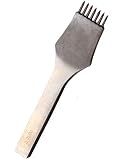 Active Island 丸目打ち レザークラフト ツール 工具鋼 打ち具 工具 内縫い a171 (3mm 7歯)