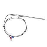 Hommy　Kタイプ 熱電対センサー　100mm　 -100°C to 1250°C　プローブ1M