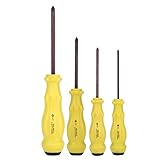 volflashy ネジ回し ドライバー Y形 多目的 S2 合金鋼製 ハンド 電気 機器 修理 ツール 4本/セット