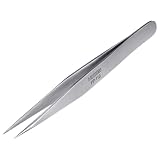 ホーザン(HOZAN) ピンセット 全長125mm 開き幅8mm 先端幅0.3mm 直型 PP-110