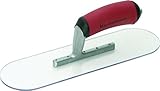 MARSHALLTOWN The Premier Line PSP12SD 12-Inch by 3-1/2-Inch Plastic Pool Trowel with Curved DuraSoft
