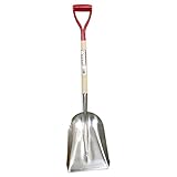 雪かきスコップ　木柄アルミ石炭スコップ　除雪スコップに最適