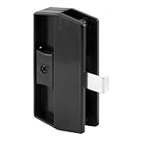Slide-Co 122086 Academy Snap-In Sliding Screen Door Latch and Pull, Black by Slide-Co