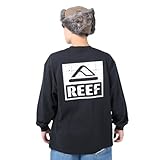 [リーフ] 長袖シャツ SQUARE LOGO L/S TEE メンズ BLACK (01) M